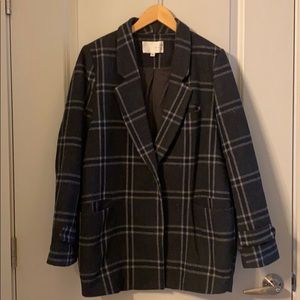 JOA Plaid Coat
